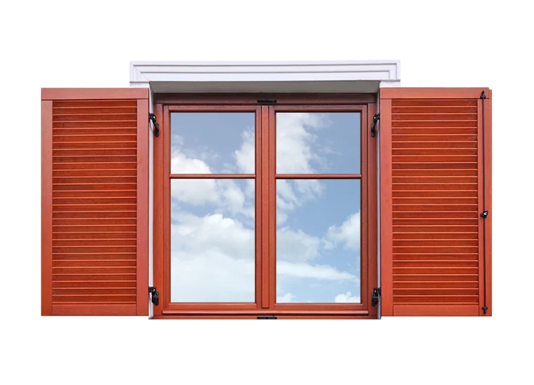 Holzfensterläden